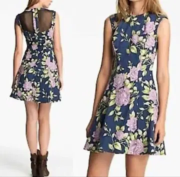 rag & bone Ruby Floral Fit & Flare Dress