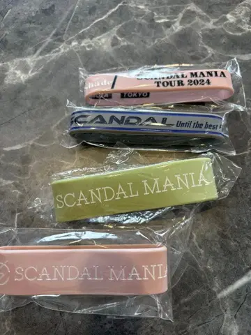 SCANDAL MANIA TOUR 2024 러버 밴드 세트
