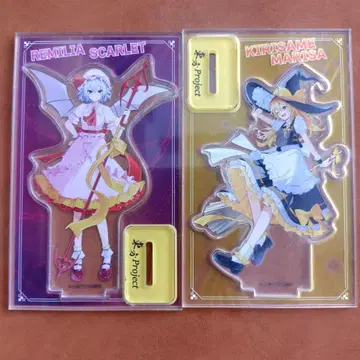 그로몬토 PREMIUM 동방 프로젝트 아크릴 스탠드 2종 세트