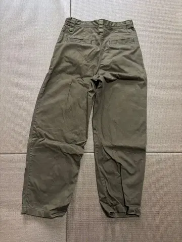 와이드 핏 치노 UNIQLO 유니클로 다크 브라운