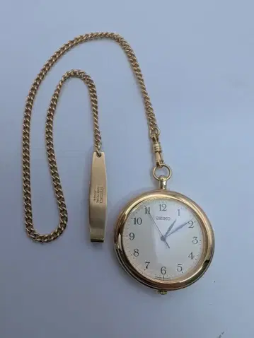 SEIKO 골드 회중시계