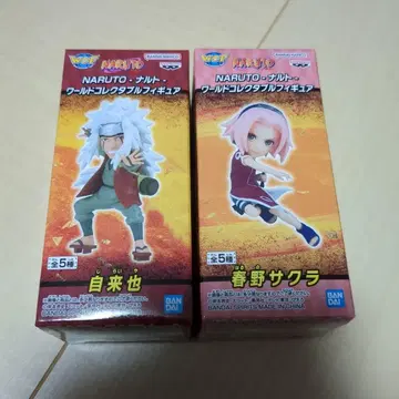 NARUTO 월드 컬렉터블 피규어 지라이야 하루노 사쿠라 20주년 기념