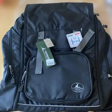 CAPTAIN STAG 블랙 백팩 46-58L