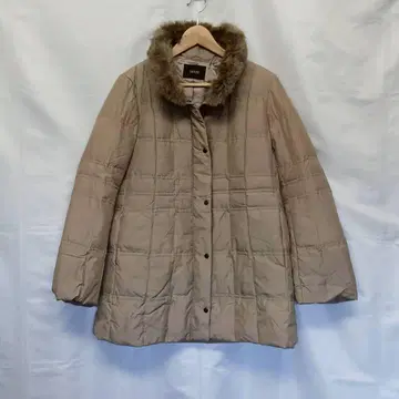 sanyo 산요 다운 코트 토끼 퍼 11 삼양상회 L2423