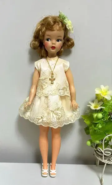 핸드메이드 타미 인형 사이즈 레이스 투피스