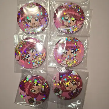 신비한 별의 쌍둥이 공주 트리 빌리지 파인 3종 캔뱃지 2세트