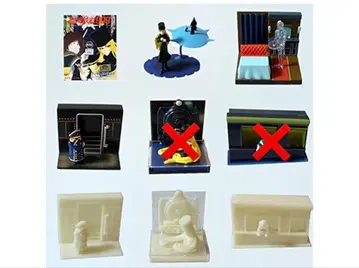 [ 6종류 ] 은하철도 999 피규어 에프코트 마츠모토 레이지 식품 완구