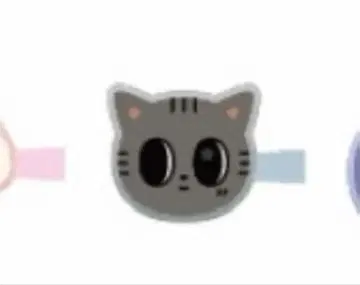 TXT 뿔바투 다고냥 캡슐 토이 헤어 클립