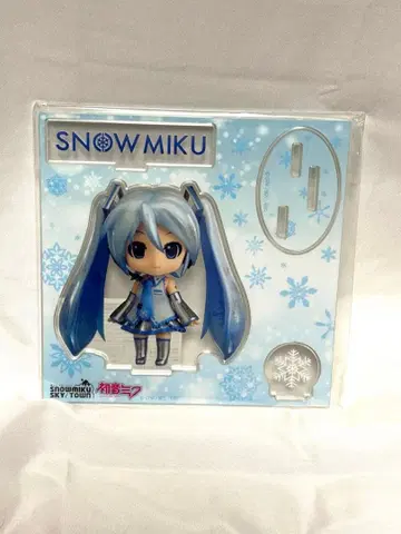 유키 미쿠 하츠네 미쿠 아크릴 스탠드 넨도로이드 2010