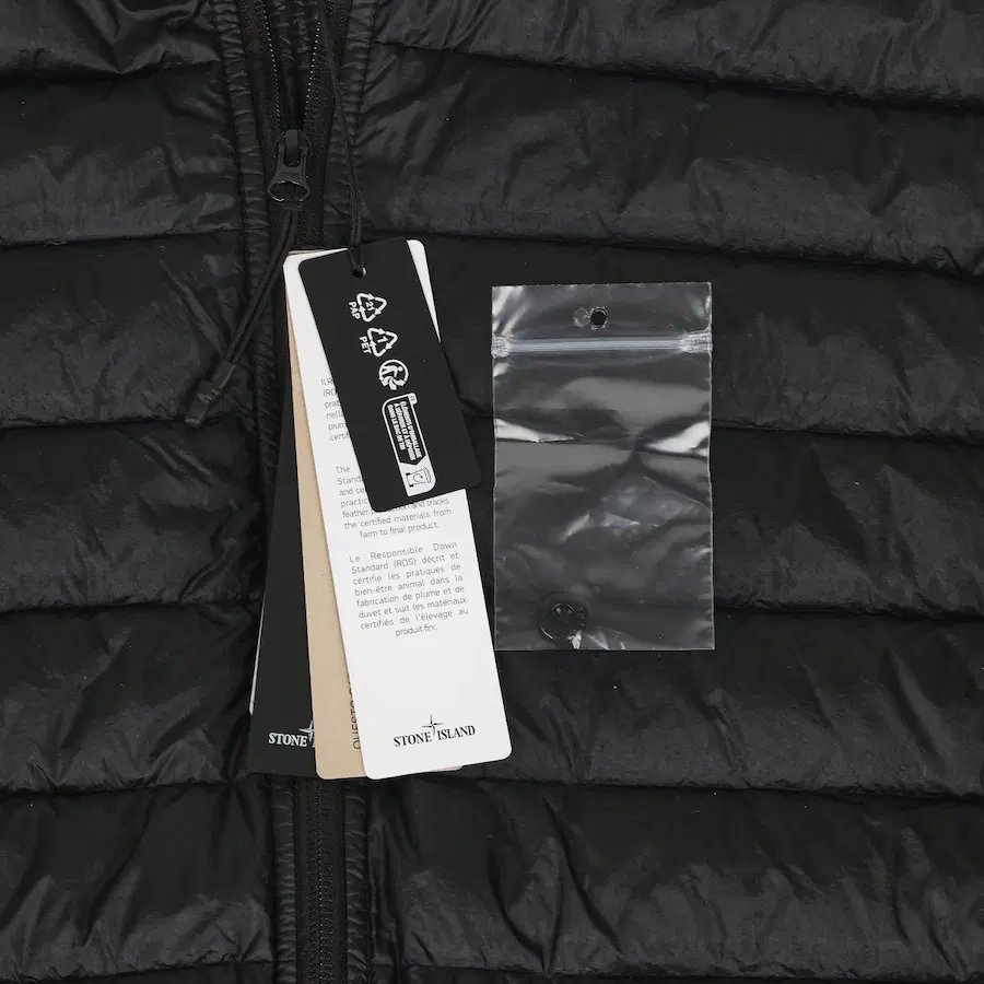 Stone Island 罗纹织物 R-尼龙羽绒-TC 夹克