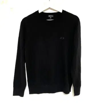 UNIQLO x KAWS 캐시미어 니트 스웨터 S 블랙 중고