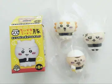 치이카와 미니 소프트 비닐 피규어 컬렉션 시사 & 밤만쥬 & 랏코
