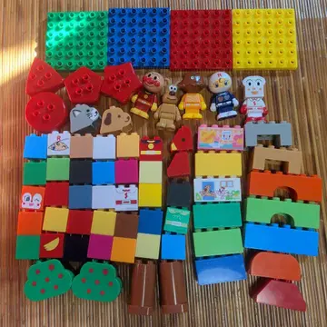 호빵맨 첫 블록 피규어 포함