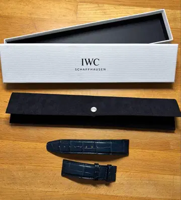 IWC 포르투기저 오토매틱 40mm 정품 밴드 블루