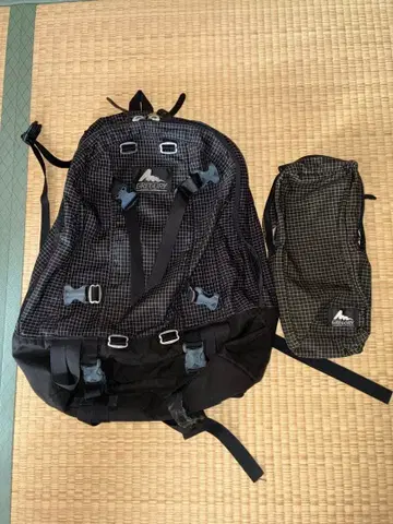 Gregory 구 로고 미국제 스펙트라 데이앤드하프 싱글 포켓 세트