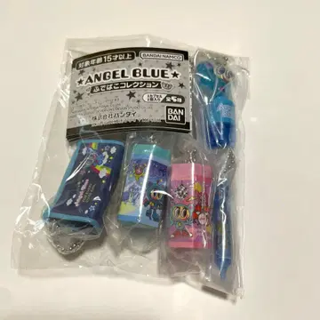엔젤 블루 필통 컬렉션 컴플리트
