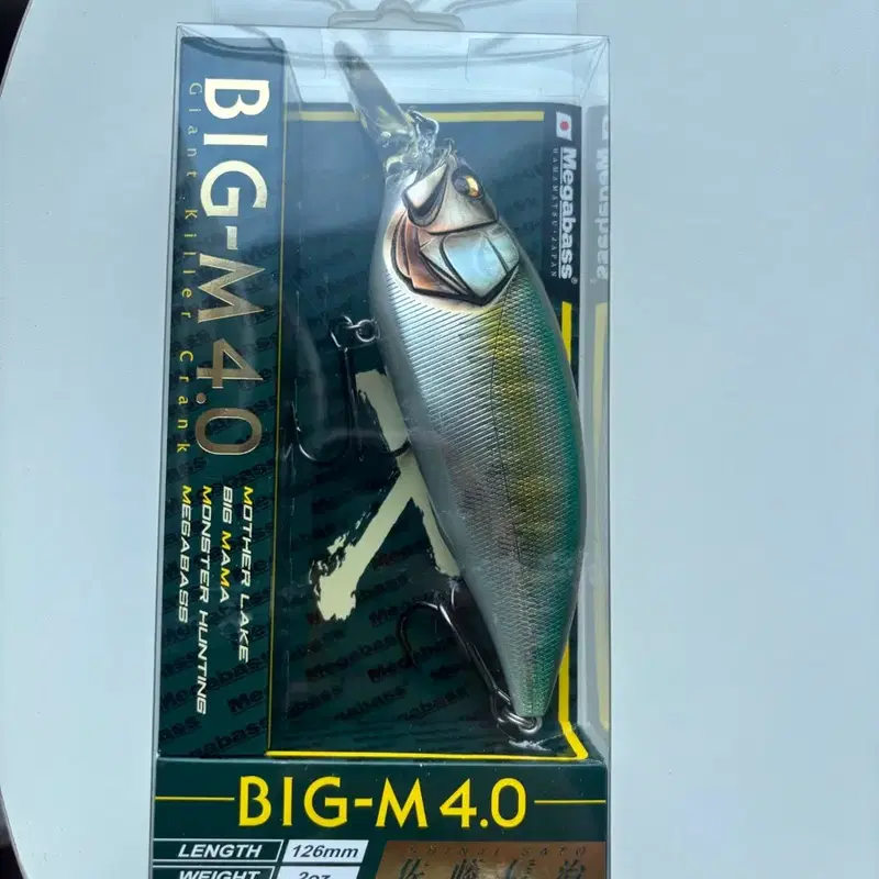 메가배스 BIG-M 4.0 크랭크베이트 루어 배스루어