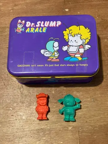 닥터 슬럼프 아라레짱 캔 지우개 인형 피규어 토리야마 아키라