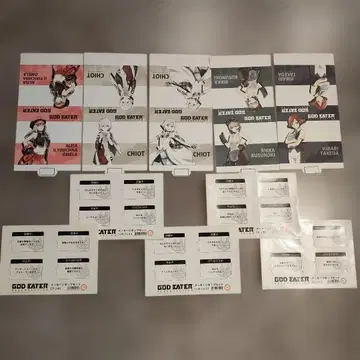 [레어] 갓 이터 메시지 팝 세트 GOD EATER 모음