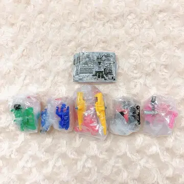 파워레인저 다이노포스 진 가동 합체 수전룡 전 5종 풀컴프