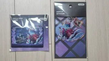 쉐도우 밀크 쿠키 아크릴 마그넷 키링 2개 세트