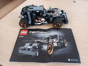 [ 완동품 설명서 포함 ] 레고 테크닉 42046 풀백 레이서