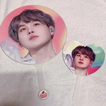 BTS 방탄소년단 SUGA 윤기 부채 마스터 마스터님