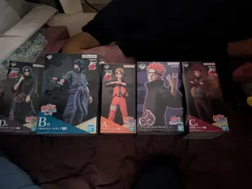 NARUTO 피규어 세트 5체 제일복권