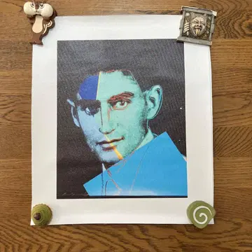 프란츠 카프카 포스터 앤디 워홀