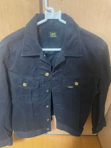 Lee RIDERS 블랙 데님 자켓