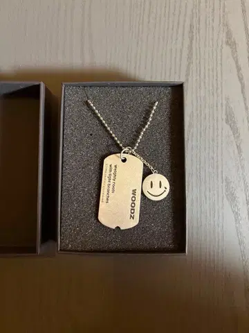 [미사용 새상품] WOODZ DOG TAG/도그택 목걸이