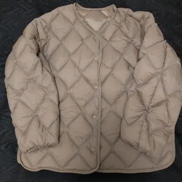 유니클로 울트라 라이트 다운 자켓 카키 XL