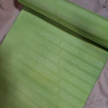 [ 옷감 ] 연한 초록색 섬세한 사슴 무늬 바탕 그라데이션 염색