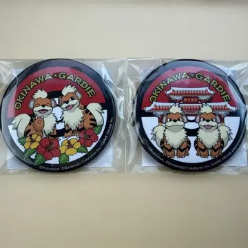 포켓몬 가디 오키나와 한정판 캔뱃지 세트