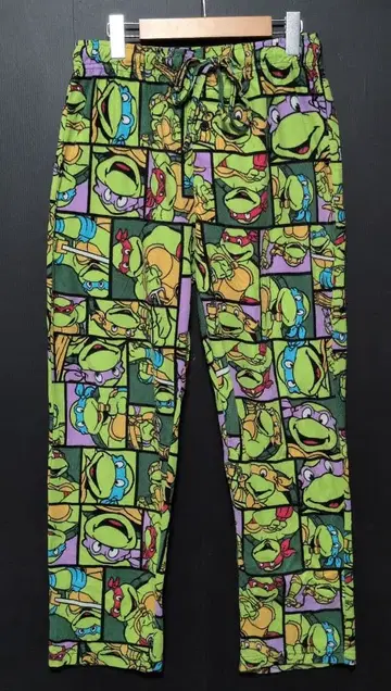 닌자 터틀즈 Nickelodeon 올 패턴 이지 팬츠 M 4