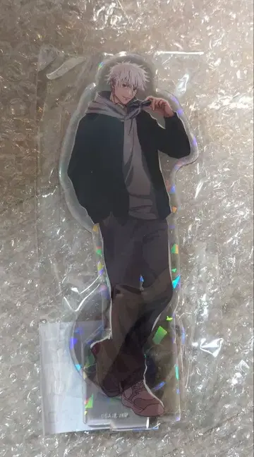 주술회전 고죠 사토루 말큐브 홀로 아크릴 피규어 스탠드 아크스타