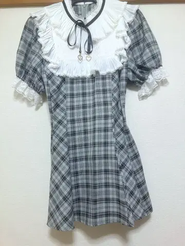 시크릿허니 쉬폰 프릴 플리츠 셋업