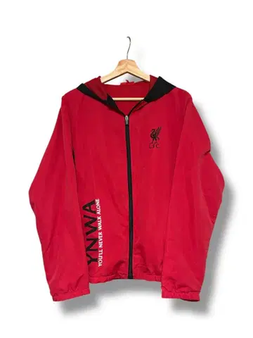 리버풀 공식 나일론 지퍼 후드티