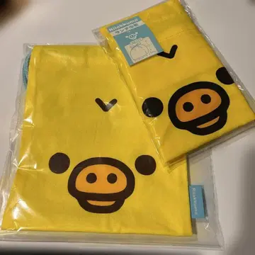 2점 노란색 새 점심 복조리 복조리M