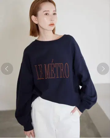 SLOBE IENA 슬로브 이에나 LE METRO 맨투맨