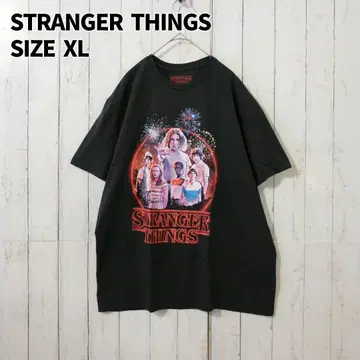 STRANGER THINGS 그래픽 T셔츠 XL 사이즈[TT0145]
