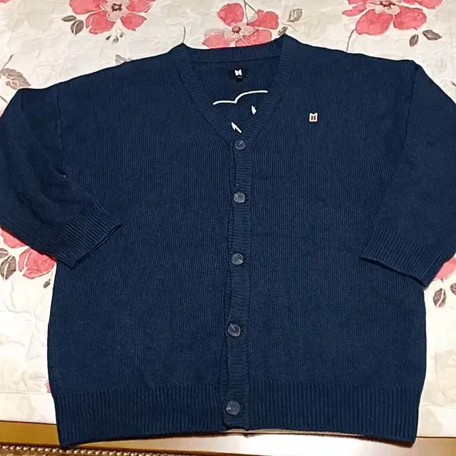 BTS 오버핏 DNA 롱가디건 Free 가슴68 기장80