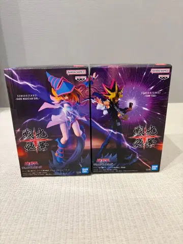 유희왕 피규어 세트 어둠의 유우기 블랙 매지션 걸