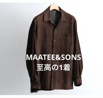 MAATEE&SONS 마티 SUEDE SHIRTS JACKET