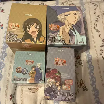 오늘부터 신령님 중국 한정판 캔뱃지 세트