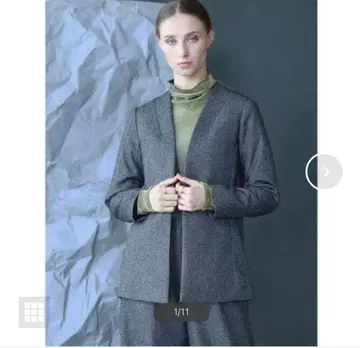 완판템 택 포함 새상품 Aga 스콧 클럽 트위드 싱글 자켓