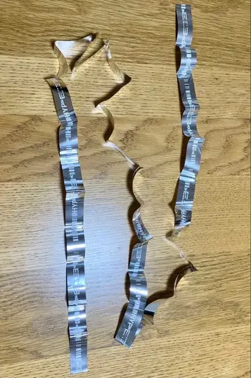 요네즈 켄시 HYPE 은색 테이프 풀 사이즈