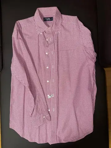 Maker's Shirt 빨간색과 화이트 체크 셔츠 42-86