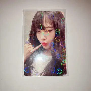 aespa 지젤 spicy kms 중화 트레이딩 카드