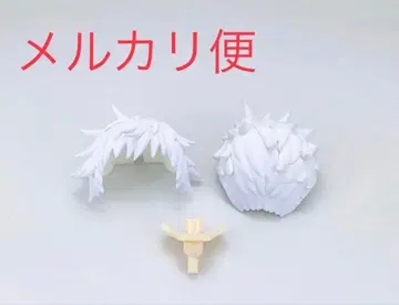 넨도로이드 주술회전 고죠 사토루 수트Ver. 머리카락 부품